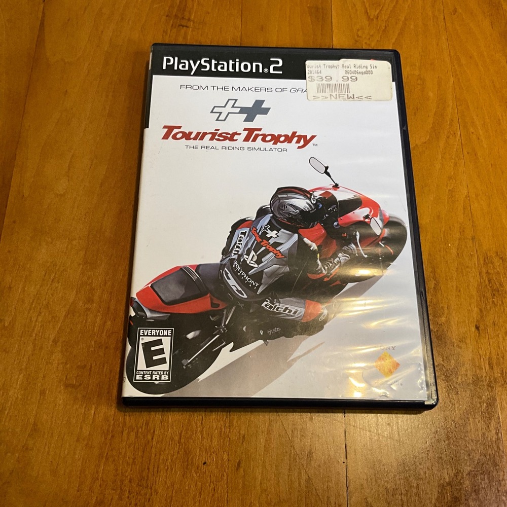 PlayStation 2 Game Tourist‎ Trophy The Real Riding Simulator Complete CIB